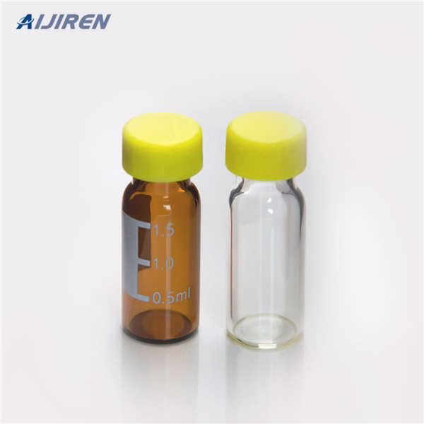 aluminum crimp cap and septa 5.0 borosilicate crimp top vials with high quality